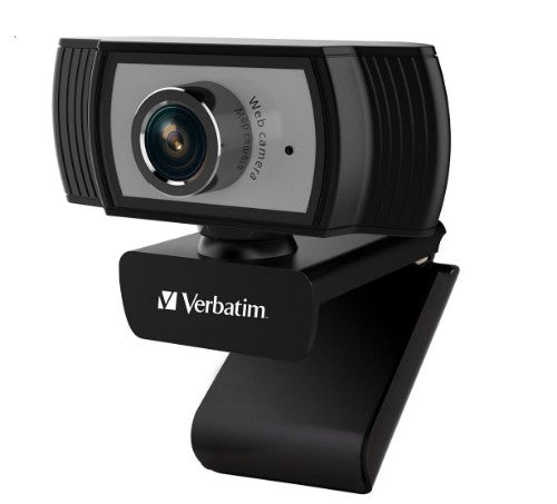 Verbatim 66614 webcam 2 MP 1920 x 1080 pixels USB 2.0 Black, Silver