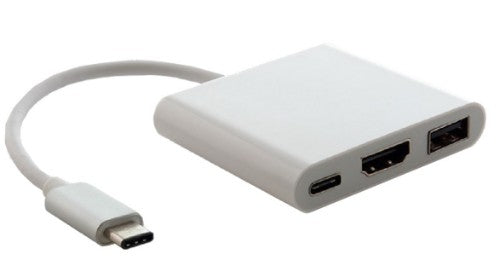 Astrotek AT-CMHDMIUSBCF laptop dock/port replicator White