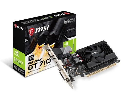 MSI GeForce GT 710 2GD3 LP NVIDIA 2 GB GDDR3