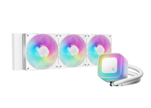 DeepCool LE360 WH V2 Processor All-in-one liquid cooler 12 cm White 1 pc(s)