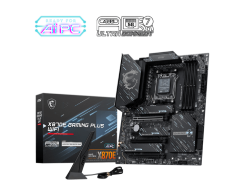 MSI X870E GAMING PLUS WIFI motherboard AMD X870E Socket AM5 ATX
