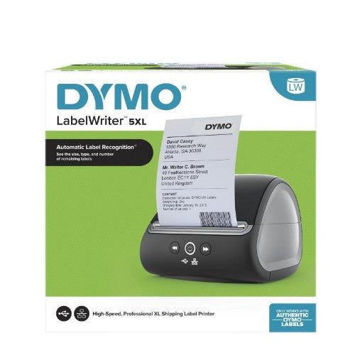 DYMO LabelWriter 5XL label printer Direct thermal 300 x 300 DPI Wired & Wireless Ethernet LAN