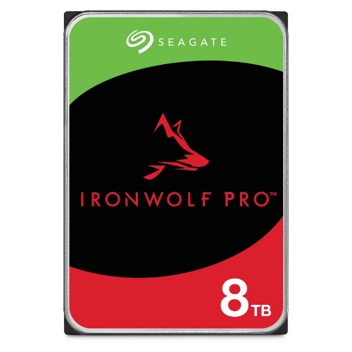 Seagate IronWolf Pro ST8000NT001 internal hard drive 8 TB 7200 RPM 256 MB 3.5" Serial ATA III