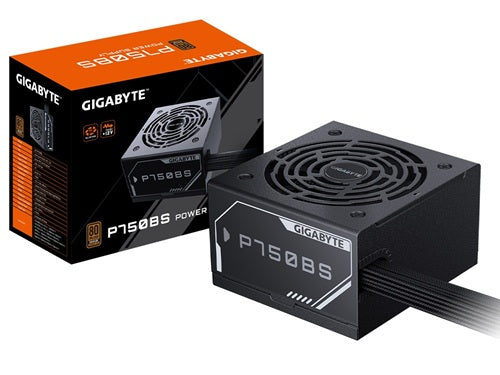 GIGABYTE P750BS Power Supply - PCI-E 6+2 Pin x 4, 80 PLUS Bronze, 120mm Fan, ATX compatible, EU Plug