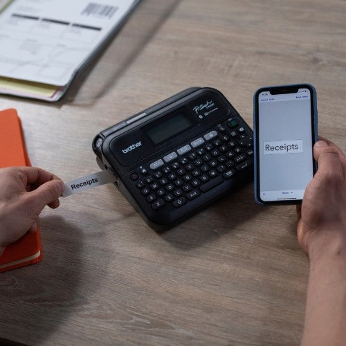 Brother PTD460BT label printer Thermal transfer 180 x 180 DPI 20 mm/sec Wired & Wireless TZe Bluetooth QWERTY