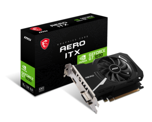 MSI AERO ITX GeForce GT 1030 4GD4 OC NVIDIA 4 GB GDDR4