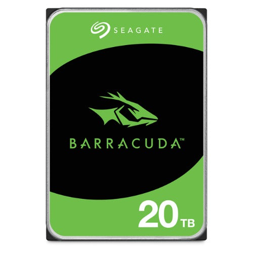 Seagate Barracuda 20TB internal hard drive 7200 RPM 512 MB 3.5" Serial ATA