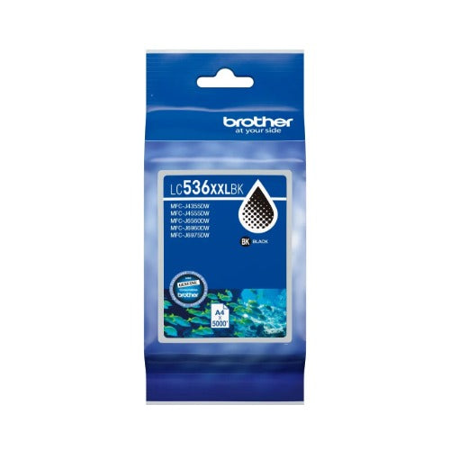 Brother LC536XXLBK ink cartridge 1 pc(s) Original Extra (Super) High Yield Black