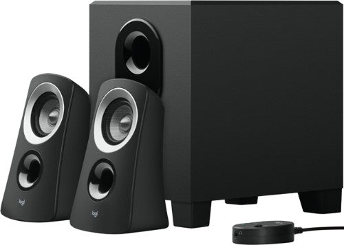 Logitech 980-000414 speaker set 25 W PC/Laptop Black 2.1 channels 2-way 5 W