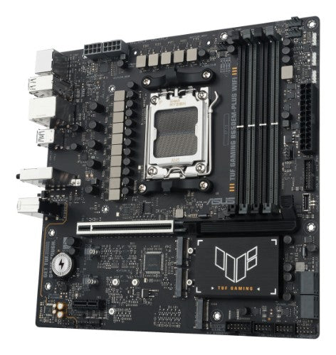 ASUS TUF GAMING B650EM-PLUS WIFI motherboard AMD B650 Socket AM5 micro ATX