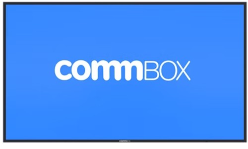 COMMBOX CBD55MRG2 Signage Display Digital signage flat panel 139.7 cm (55") LCD 500 cd/m² 4K Ultra HD Black