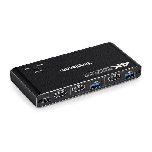 Simplecom KM420 laptop dock/port replicator USB 2.0 Type-C Black