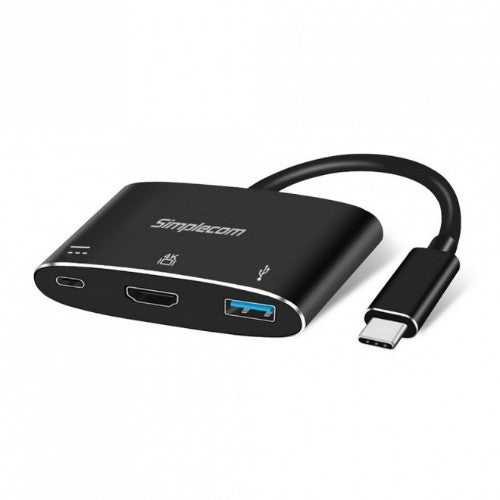 Simplecom DA310 notebook dock/port replicator USB 3.2 Gen 1 (3.1 Gen 1) Type-C Black