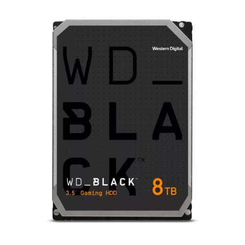 Western Digital WD_BLACK WD8002FZBX internal hard drive 8 TB 7200 RPM 256 MB 3.5" Serial ATA III