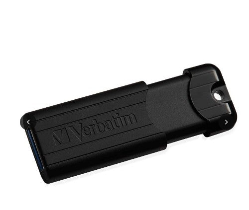 Verbatim Antibacterial PinStripe USB 3.2 Gen 1 Drive USB flash drive 256 GB USB Type-A 3.2 Gen 1 (3.1 Gen 1) Black