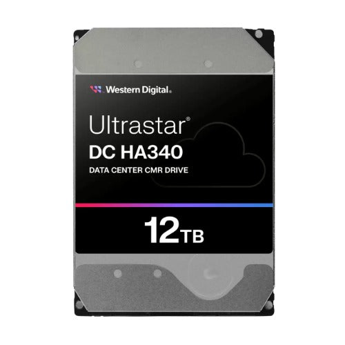 Western Digital Ultrastar DC HA340 internal hard drive 12 TB 7200 RPM 512 MB 3.5" Serial ATA