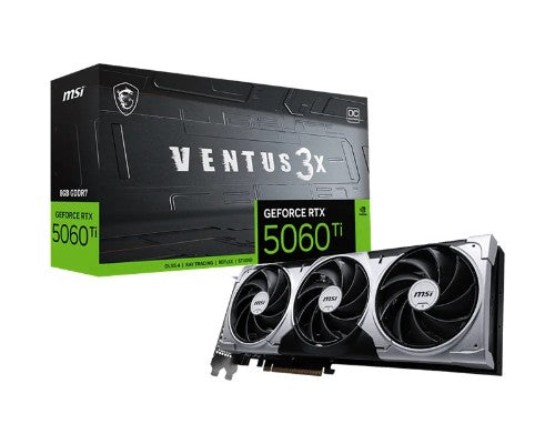 MSI GeForce RTX 5060 Ti 8G VENTUS 3X OC NVIDIA 8 GB GDDR7