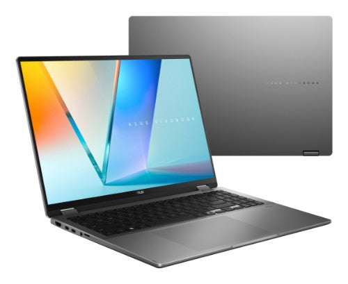 ASUS Vivobook 16 Flip TP3607SA-SI704X Copilot+ PC Intel Core Ultra 7 258V Hybrid (2-in-1) 40.6 cm (16") Touchscreen WUXGA 32 GB LPDDR5x-SDRAM 1 TB SSD Wi-Fi 7 (802.11be) Windows 11 Pro Black, Grey