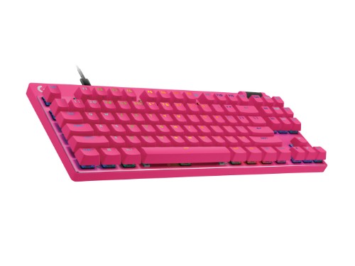 Logitech G 920-013254 keyboard Gaming USB English Pink