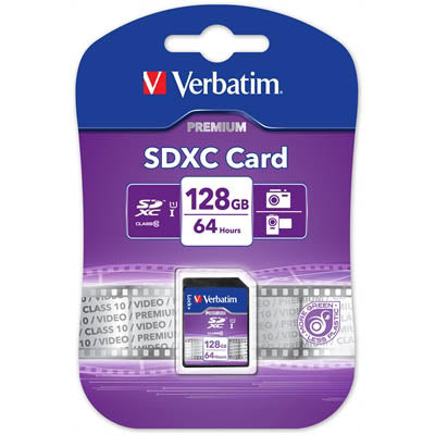 Verbatim Premium 128 GB SDXC Class 10
