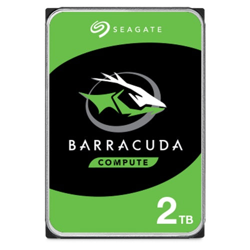 Seagate Barracuda internal hard drive 2 TB 5400 RPM 256 MB 3.5" Serial ATA III