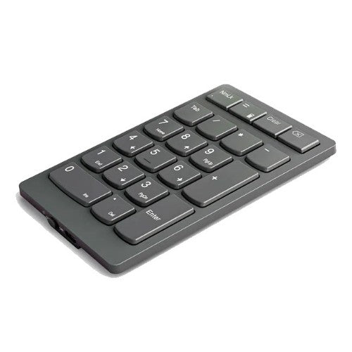 Lenovo Go Wireless numeric keypad Universal Bluetooth/USB/RF Wireless Grey