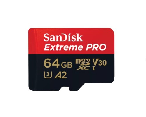 SanDisk Extreme PRO 64 GB MicroSDXC UHS-I Class 10