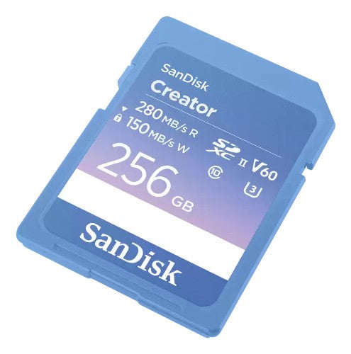 SanDisk Creator 256 GB SDXC UHS-II Class 10