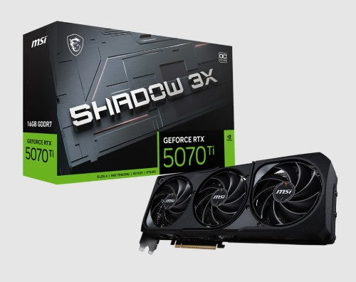 MSI GeForce RTX 5070 Ti 16G SHADOW 3X OC NVIDIA 16 GB GDDR7