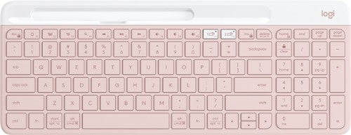 Logitech 920-011329 keyboard Office RF Wireless + Bluetooth QWERTY English Rose