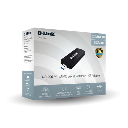 D-Link DWA-192/DSAU WLAN 1900 Mbit/s