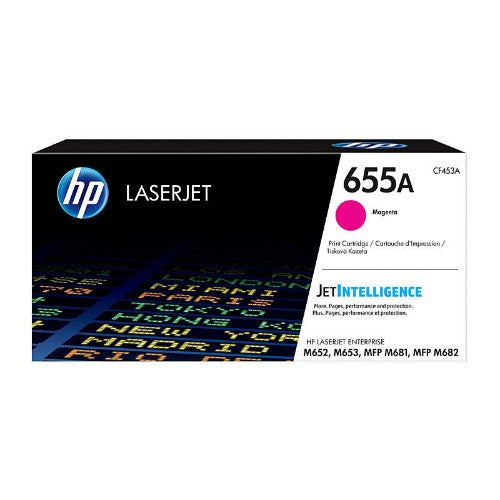 HP 655A Magenta Original LaserJet Toner Cartridge