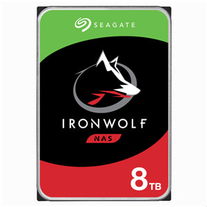 Seagate IronWolf ST8000VN004 internal hard drive 8 TB 7200 RPM 256 MB 3.5" Serial ATA III