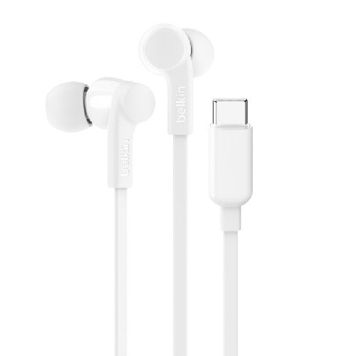 Belkin G3H0002FQWHV2 headphones/headset Wired In-ear Calls/Music USB Type-C White