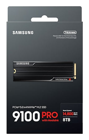 Samsung 9100 PRO 8 TB M.2 PCI Express 5.0 NVMe V-NAND TLC