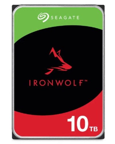 Seagate IronWolf ST10000VN000 internal hard drive 10 TB 7200 RPM 256 MB 3.5" Serial ATA III
