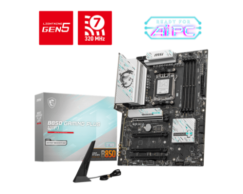 MSI B850 GAMING PLUS WIFI motherboard AMD B850 Socket AM5 ATX