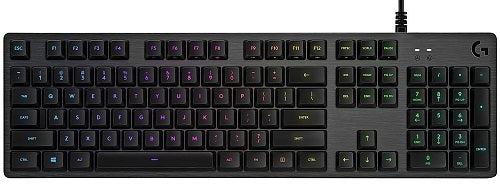 Logitech G 920-008949 keyboard Gaming USB QWERTY English Carbon