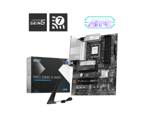 MSI PRO Z890-S WIFI motherboard Intel Z890 LGA 1851 (Socket V1) ATX