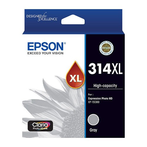 Epson 314XL ink cartridge 1 pc(s) High (XL) Yield Grey