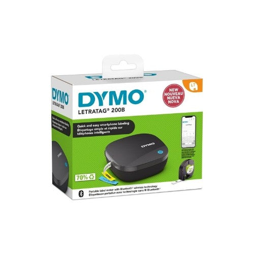 DYMO LetraTag 200B label printer Direct thermal / Thermal transfer 160 x 160 DPI 7 mm/sec Wireless Bluetooth