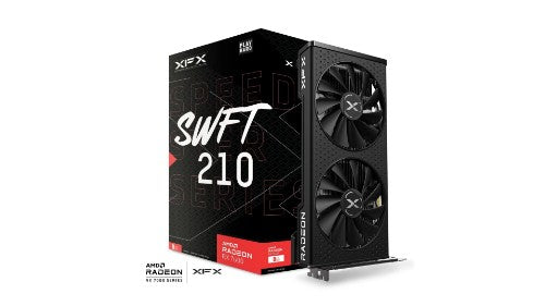 XFX SPEEDSTER SWFT 210 AMD Radeon RX 7600 Core Edition 8 GB GDDR6