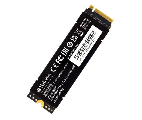 Verbatim Vi7000G PCIe NVMe M.2 SSD 2TB The Ultimate Gaming Solution