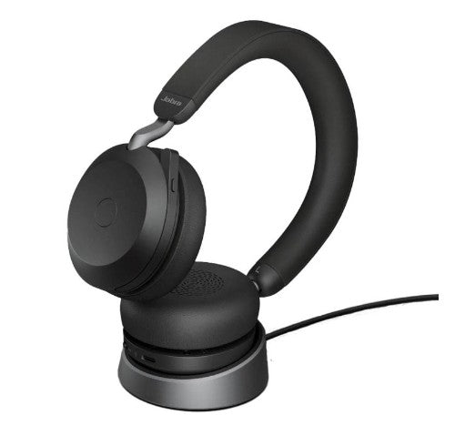 Jabra Evolve2 75 - USB-C MS Teams with Desk Stand - Black