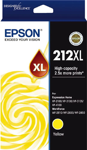 Epson 212XL ink cartridge 1 pc(s) High (XL) Yield Yellow