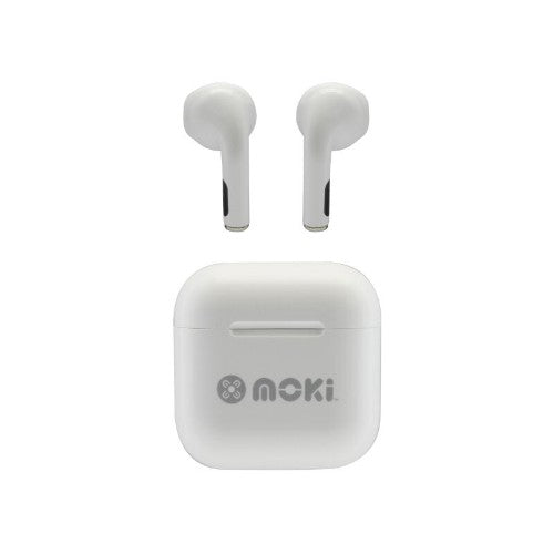 Moki MokiPods Mini TWS Headphones True Wireless Stereo (TWS) In-ear Calls/Music White