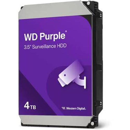 Western Digital Purple internal hard drive 4 TB 5400 RPM 128 MB 3.5" Serial ATA III