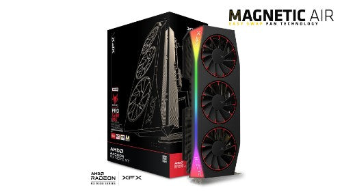 XFX Mercury Radeon RX 9070 XT OC Magnetic Air Edition RGB AMD 16 GB GDDR6