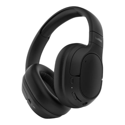 Belkin SoundForm Isolate Headset Wired & Wireless Head-band Calls/Music USB Type-C Bluetooth Black