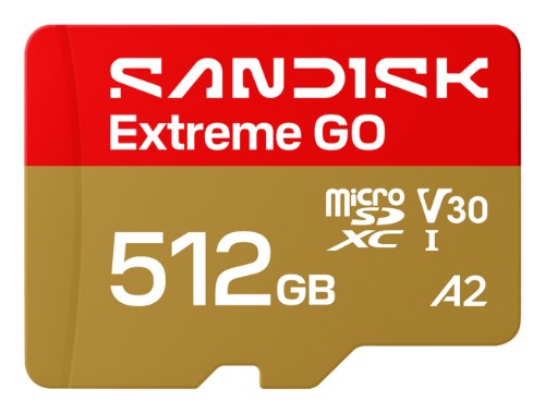 SanDisk Extreme GO 512 GB MicroSDXC UHS-I
